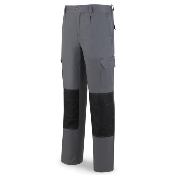 Pantalón StretchPro multibolsillo con refuerzo en rodillas gris 588-PSTG - Referencia 588-PSTG